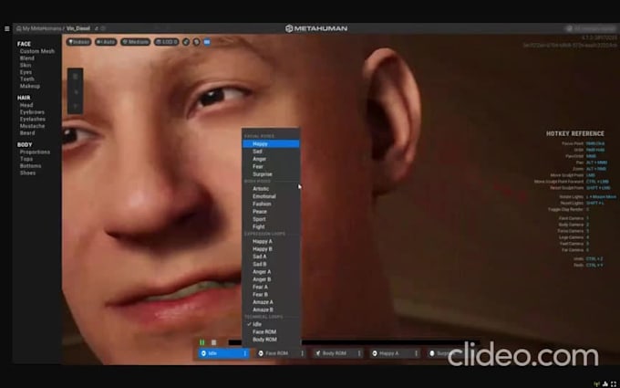 design 3d realistic custom unreal engine metahumans