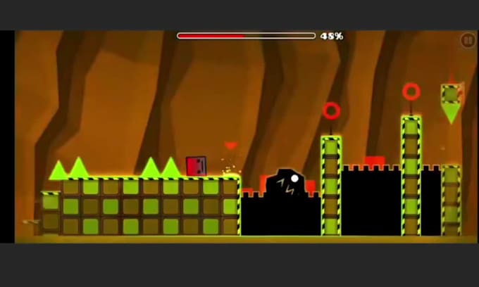decorate geometry dash solo level layout decor gameplay thumbnail game level