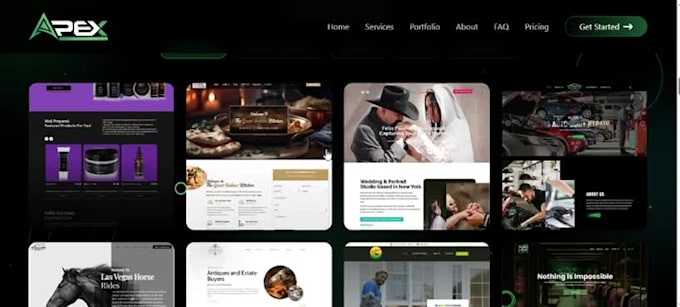 develop a modern responsive website using react and django