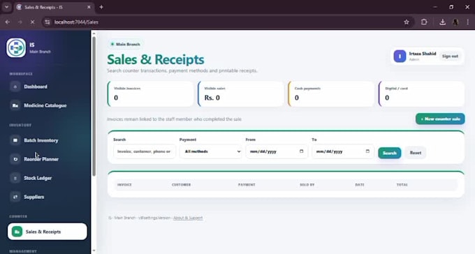 customize pharmacy management pos inventory and billing software