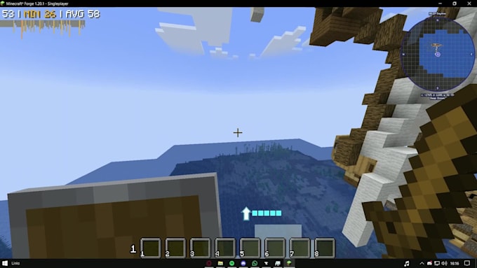 create a custom minecraft modpack with mods, configs, and optimization for forge
