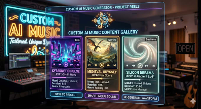 create custom ai song for anyone