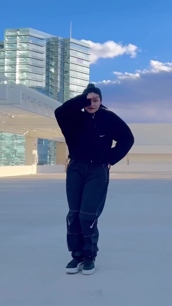 create trending tiktok dance chorography visual dance