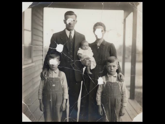 retouch restore colorize upscale animate your old photo