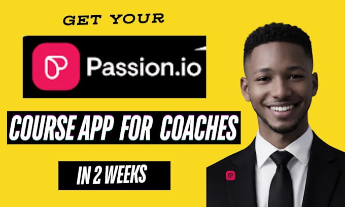 develop passion io online course website mobile app online course app bubble io