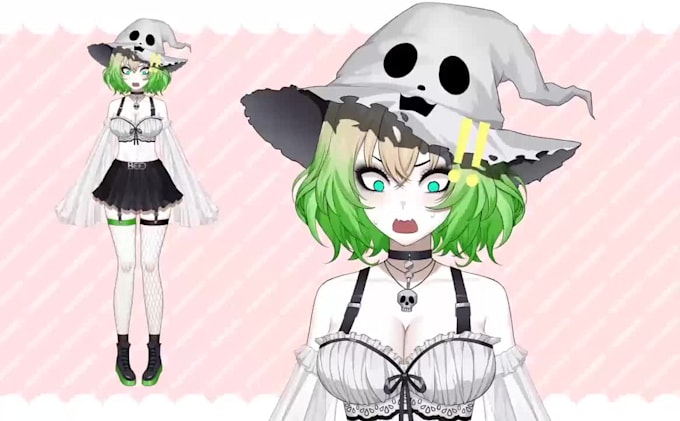 create live2d vtuber model for vtube studio arkit blendshapes vtuber rigging