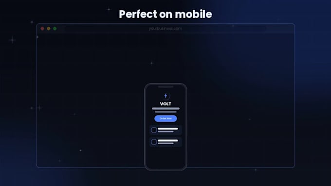 design a stunning modern business website with responsive UI UX