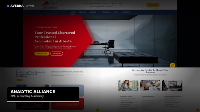 build consulting website, corporate website or business websites