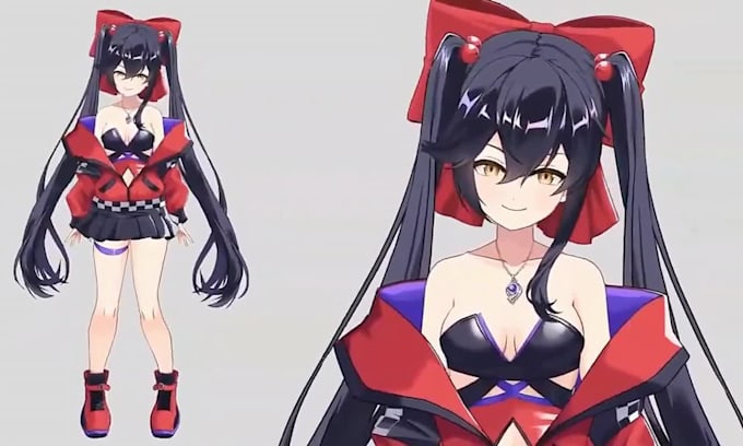 design and rig live2d vtuber model anime vtuber model live2d rigging