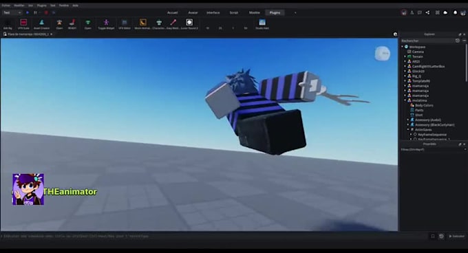 create custom roblox animations and 3d models for your game