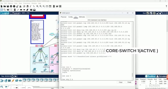 do cisco packet tracer ccna projects, ospf,vlan,acl,dhcp,dns,troubleshooting