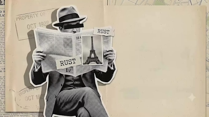 create vox style animation with paper collage for youtube motion graphics