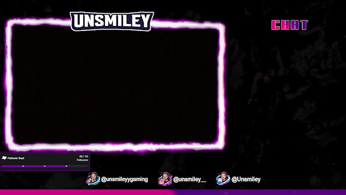 design professional twitch overlays and assets