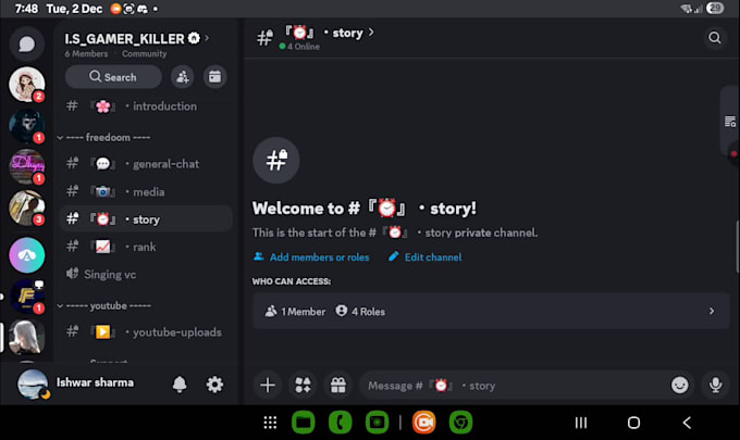 design professional aesthetic discord server
