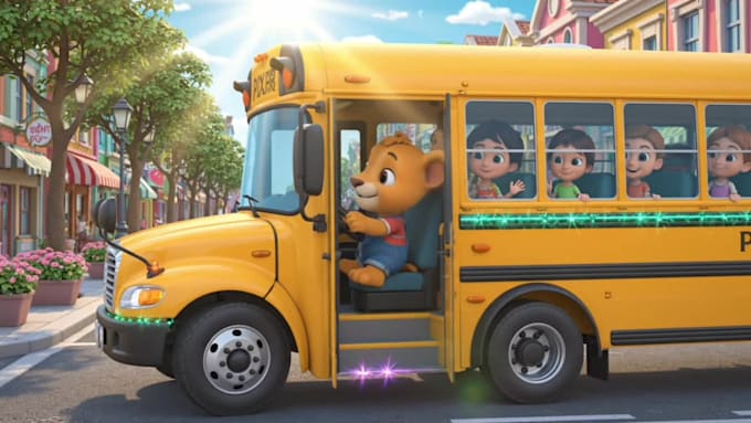 Make 3d nursery rhymes videos for youtube kids animation by ...