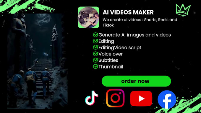 create ai video history reels, shorts and tiktok