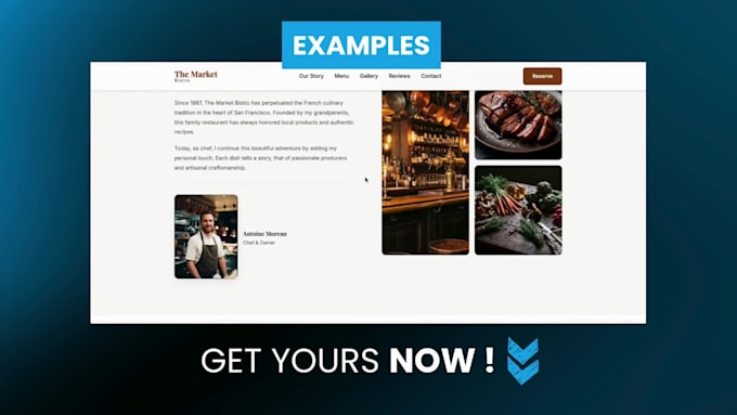 create high quality website for your local business