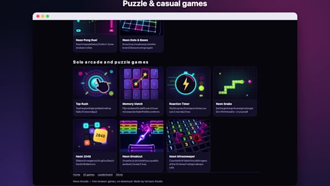 develop a fun html5 browser game for web and mobile