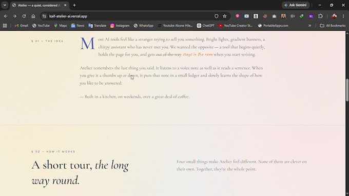 build a custom full stack web application with nextjs