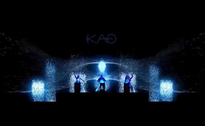 project mapping vj loops led wall stage visuals 3d animation resolume mapping
