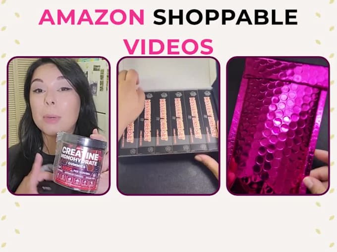 create an amazon shoppable video