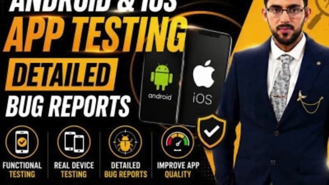 test your website mobile app and saas software professionally