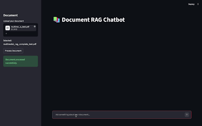 built custom ai chatbot using rag langchain and openai