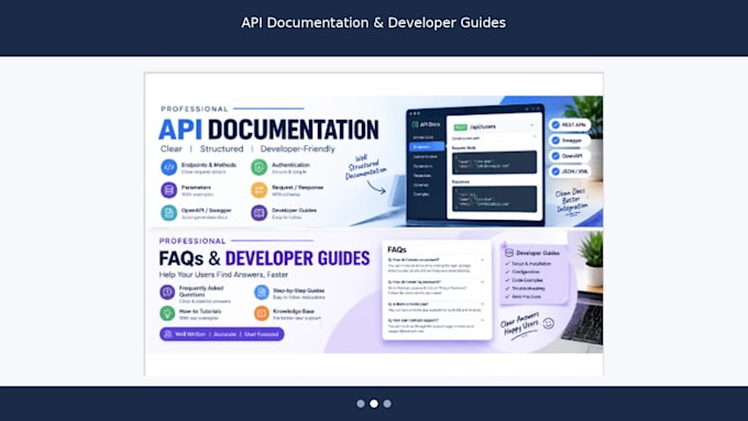 be your technical writer for articles, guides, and documentation