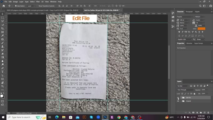 edit delete or modify text in your documents or images
