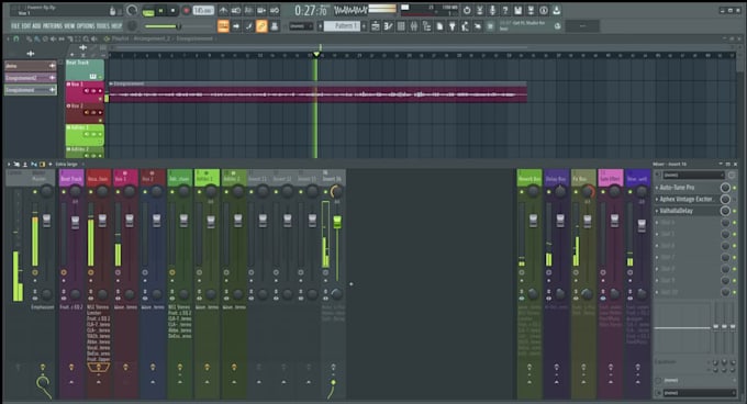 make a custom vocal chain, project file for recording session