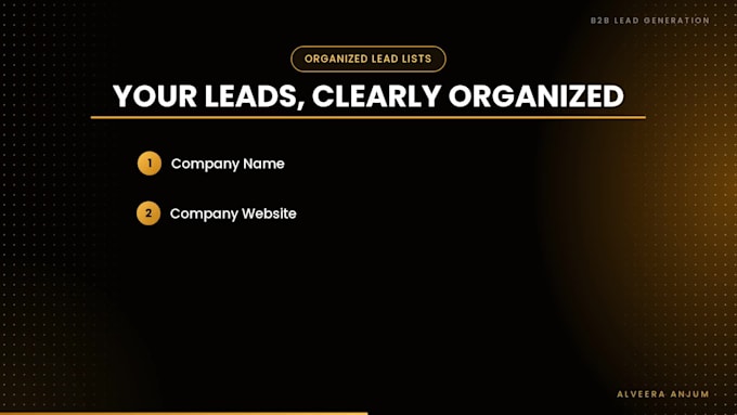 generate targeted b2b leads and prospect lists