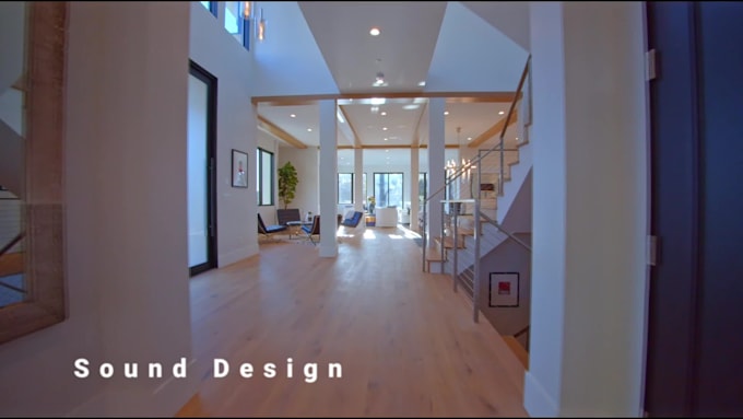 do professional real estate video editing