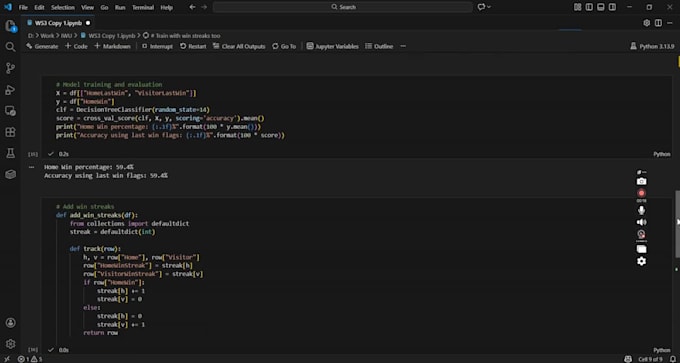 python and sql tasks