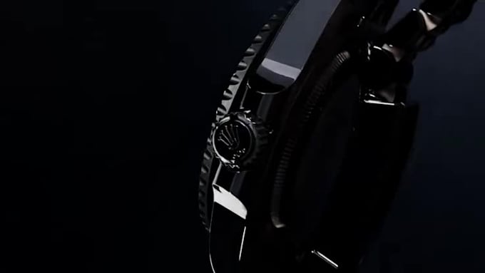 create custom 3d watch model, realistic watch render, 3d watch animation