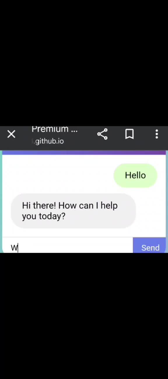 create a chatgpt style ai chatbot UI with responsive design