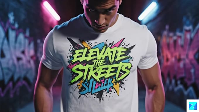 create unique tshirt designs for merch, brand or pod