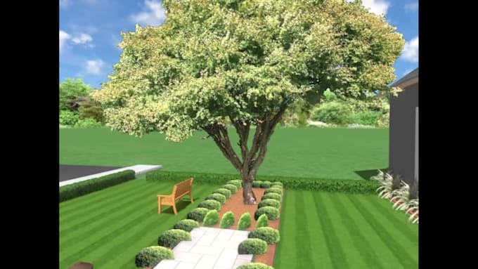 create professional landscape design for your outdoor space