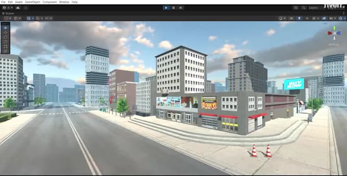 create 3d game environment, design unreal engine environment, ue5 level design