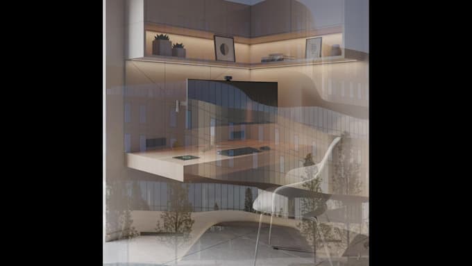 create ultra realistic 3d architectural visualization for interiors and exterior