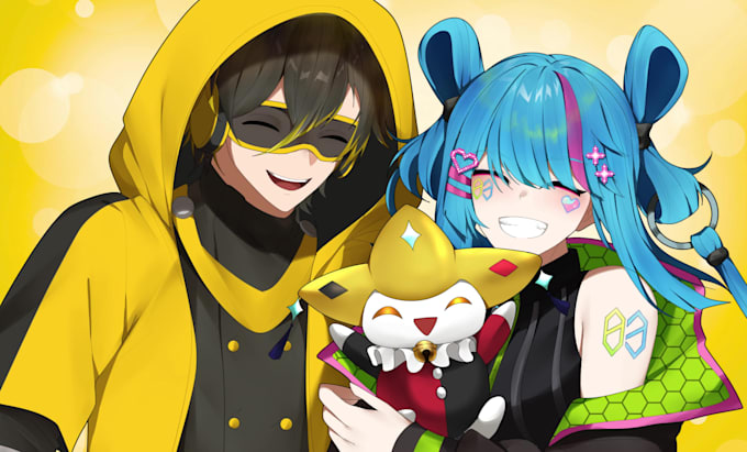 draw anime art for pfp or profile picture