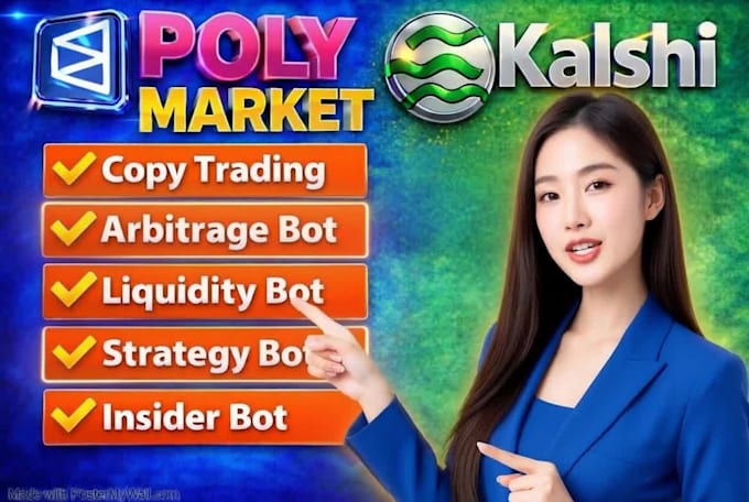 make auto trading bot for polymarket and kalshi