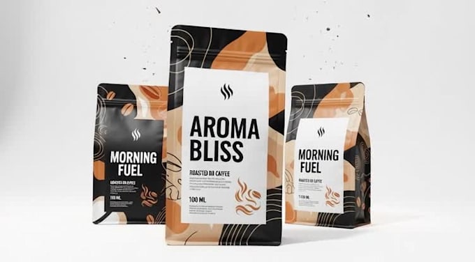 do premium pouch packaging product label box design