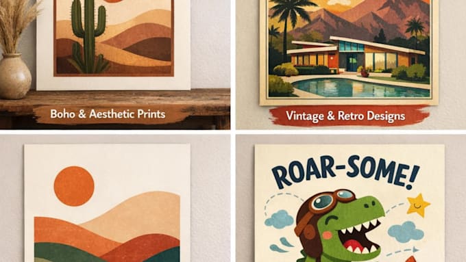 design custom posters and wall art
