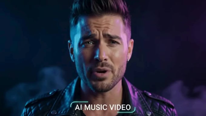 create an ai music video with realistic lip sync animation