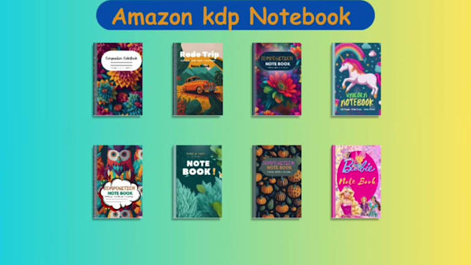 design a professional journal and planner for KDP and print
