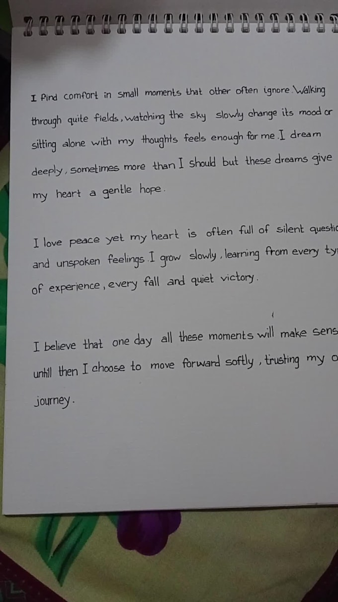 write your text in neat handwritten notes pdf or jpg