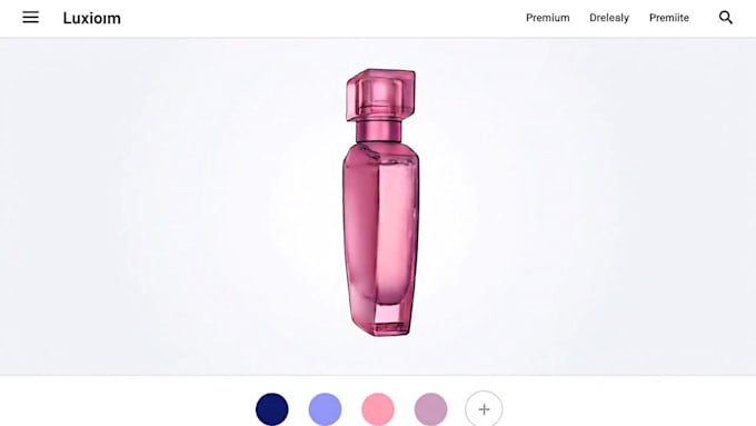 develop an interactive 3d website and immersive web studio using three js