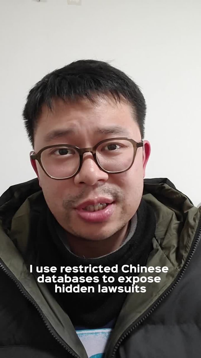 be your china sourcing agent and verify suppliers using osint