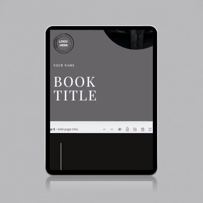design canva editable ebook, worksheet, workbook, editorial magazine layout