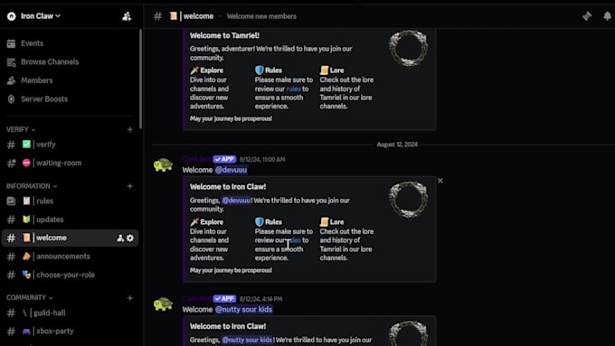 optimize, fix and secure your discord server